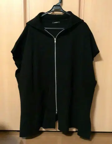 [새상품급] JOURNAL STANDARD 후디 판초 블랙
