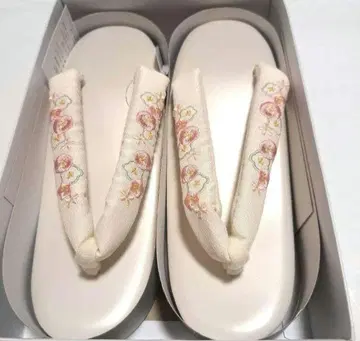 No.5702 조리 합성 피혁 우레탄 밑창 기모노 미사용 새상품