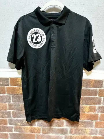 BALANCE DESIGN 스컬 프린트 피케 셔츠