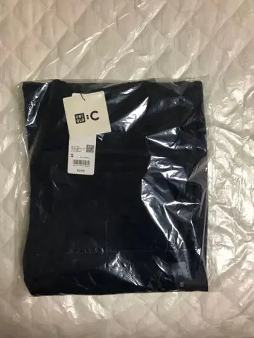 UNIQLO C 맨투맨 와이드 팬츠 네이비 새상품