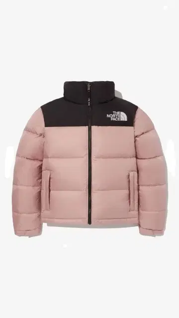 THE NORTH FACE 다운 자켓 핑크 블랙