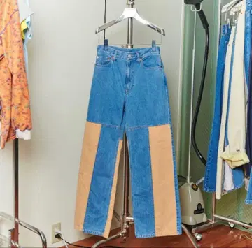 kotohayokozawa 코토하요코자와 데님 바이컬러