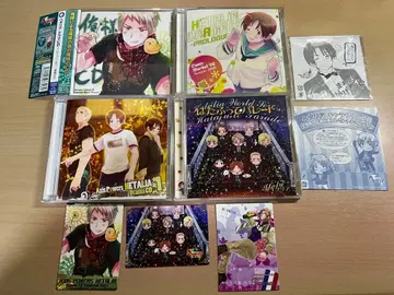 헤타리아 Axis Powers 드라마 & 하타후테 CD 4작 + 덤 세트