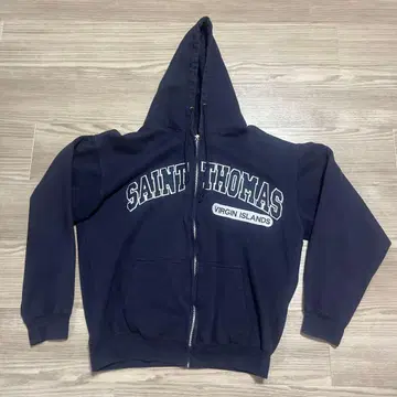 EASY SAINT THOMAS 후드티 M 네이비