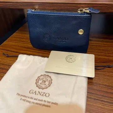 GANZO 사켓 2 파우치 S 네이비