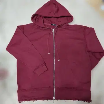 HARE 집업 후드티 데미지 가공