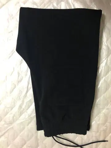 UNIQLO C 맨투맨 와이드 팬츠 블랙 새상품급