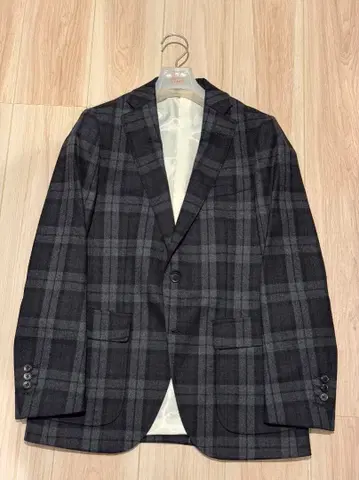THE SUIT COMPANY 테일러드 자켓 그레이 계열 체크