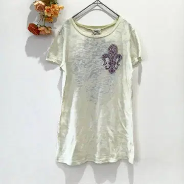 Vocal 보 비쥬 프린트 반팔 T셔츠 [ L ] 미국제 면