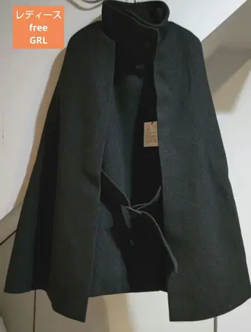 GRL 여성용 코트 망토 코트 케이프 코트 인기 새상품