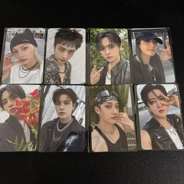 straykids KARMA 팝업 온라인 특전 8장 세트 트레이딩 카드