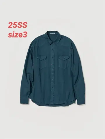 [ 오라리 ] 25SS 웨스턴 셔츠 / 미사용 새상품