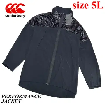 새상품 캔터베리 5L 사이즈 퍼포먼스 자켓 블랙 럭비
