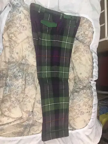 새상품급 에트로 남성용 팬츠 사이즈 52 레어 컬러 슬랙스