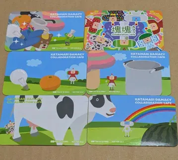 카타마리다마시 카페 파르코 특전 마그넷