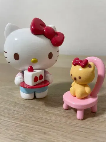 헬로키티 50주년 기념 피규어 세트 애프터 티