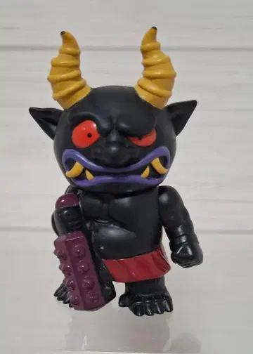 블랙 오니 빅 소프트 비닐 피규어 레어 레트로 요괴워치 보스 레어 920