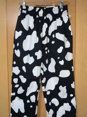 Cookman 셰프 팬츠 Cow Black M 사이즈