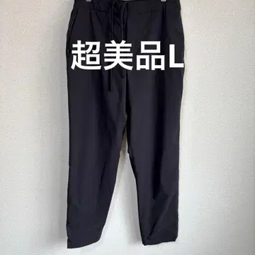 [컨디션 최상] 유니클로 웜 이지 팬츠 블랙 L