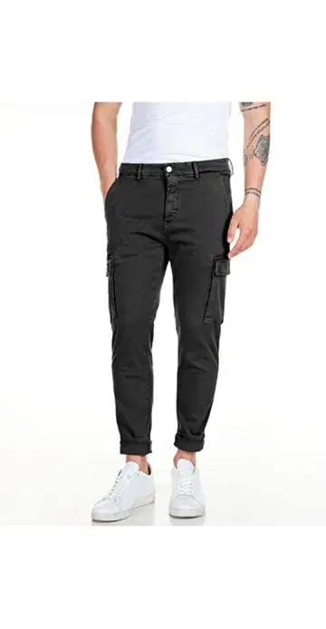 REPLAY JAAN 하이퍼플렉스 XLITE 치노 카고 34