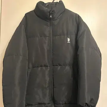 U.S. POLO ASSN. 블랙 다운 자켓 M