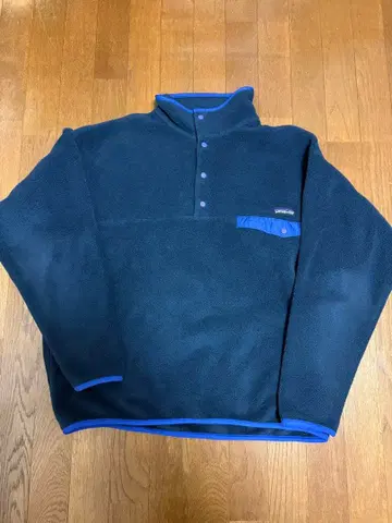patagonia 신틸라 스냅T 플리스 네이비