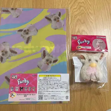 퍼비 D상 손가락 인형 마스코트 F상 클리어 파일 스티커