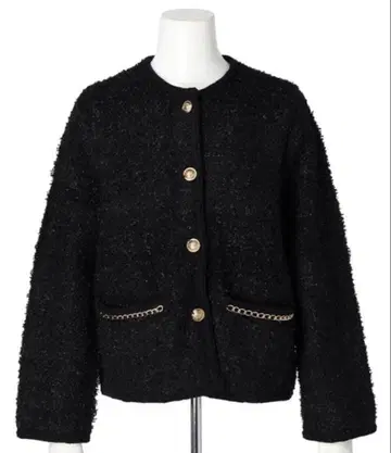 새상품급 arpage story 니트 트위드 숏 자켓