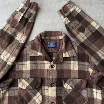 PENDLETON 펜들턴 보드 셔츠 체크 빈티지 50s 60s