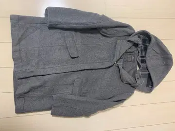 my STANDARD 그레이 더플 코트 스튜디오 클립