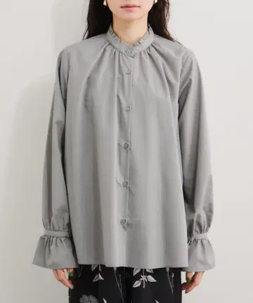 LE CERCLE par rope 브로드 프릴 블라우스