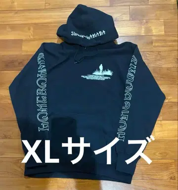 하마다 쇼고 후드티 블랙 XL