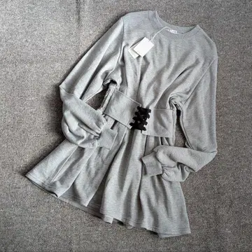 GYDA 제이다 2WAY 코르셋 플레어 맨투맨 원피스