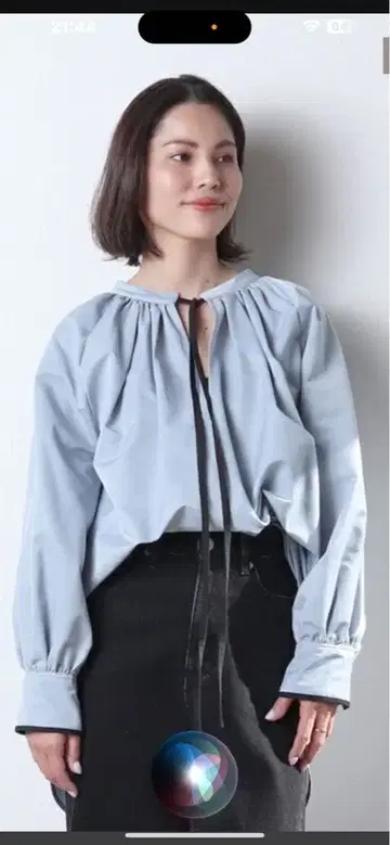 meri 미일리 바이컬러 파이핑 2way 튜닉