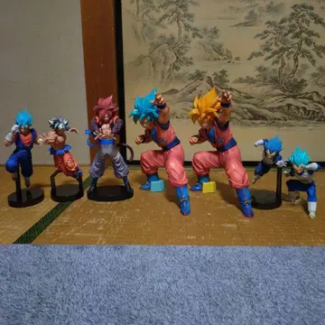 드래곤볼 손오공 피규어 7체 세트