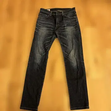 EDWIN 다크 블루 슬림 핏 청바지