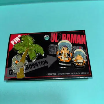 닥터 슬럼프 울트라맨 콜라보 핀 배지 [ 초레어 미개봉 새상품 ]
