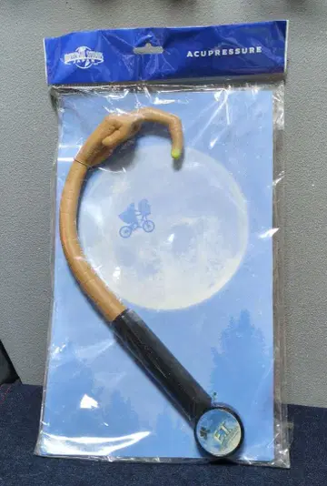 미사용 새상품 레어 E.T. 손마사지기 지압 스틱 USJ 유니버셜