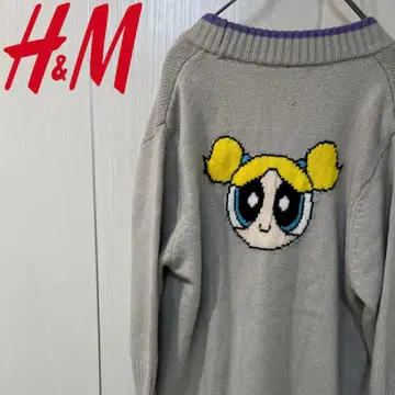 H&M 파워퍼프걸 가디건