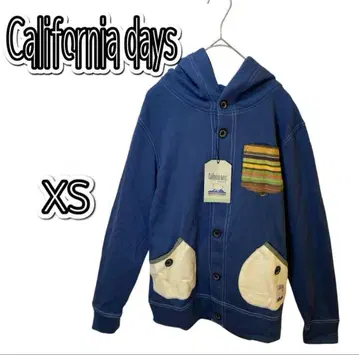 택 포함 새상품 남성용 캘리포니아 데이즈 아우터 후드티 무지 XS