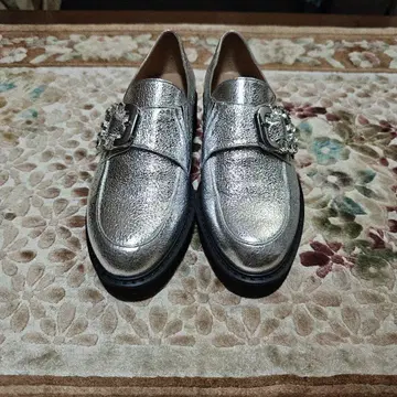 실버 통굽 로퍼 비쥬 포함