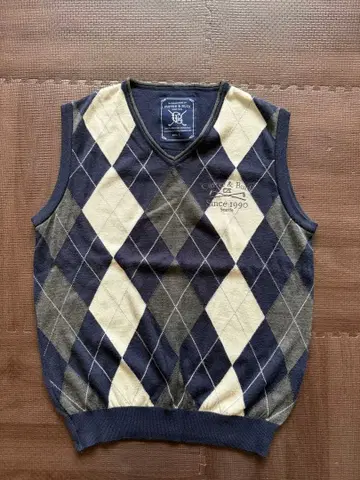 Cutter & Buck 다이아몬드 패턴 베스트 L 사이즈