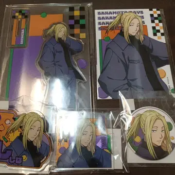 사카모토 데이즈 마루쿠지 카가미네 아크릴 스탠드 아크릴 키링 캔뱃지 특전