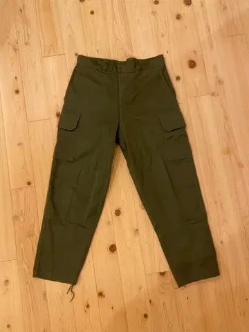 카고 팬츠 올리브 그린 사이즈 84XC