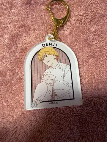 체인소 맨 카페 덴지 아크릴 키링