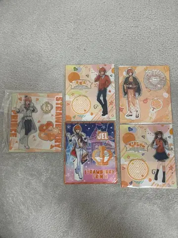 스트로베리 프린스 젤 아크릴 스탠드 5종 세트