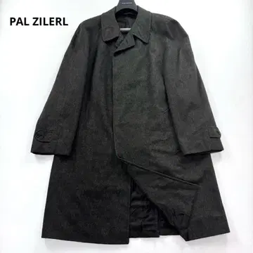 PAL ZILERL 파르지렐리 캐시미어 스텐카라 코트 헤링본 브라운
