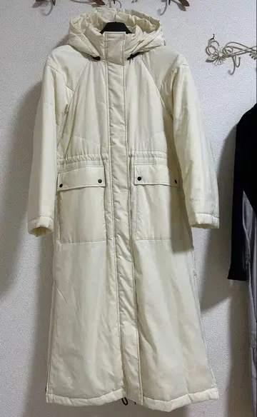 쿨레어 neuf cent neuf 후드 부착 충전솜 롱 다운 자켓