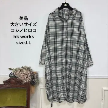 65 새상품급 빅 사이즈 코시노 히로코 hk works 원피스