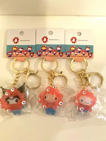 EXPO2025 산리오 미야쿠미야쿠 클리어 컬러 키링